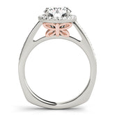 Engagement Rings Halo Round - TN84289